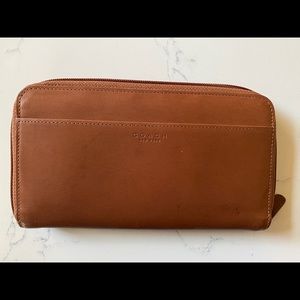 Coach leather wallet